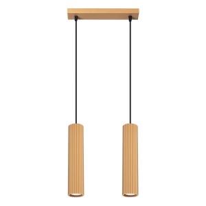 Lampă suspendată KARBON 2 Auriu - Img 1