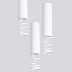 Lampă suspendată LAMI 3P Alb - Img 4