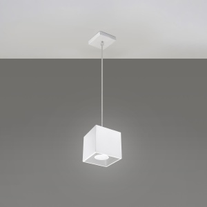 Lampă suspendată QUAD 1 Alb - Img 2