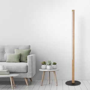 Lampadar Bej Negru 1xLED 30W ROLLO 1409TK - Img 2
