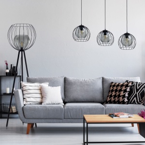 Lampadar Negru 1xE27 UNIVERSO 5057TK - Img 2