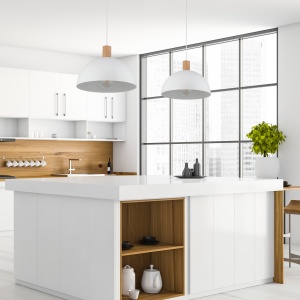 Lustra Alb Bej 1xE27 OSLO 4851TK - Img 2