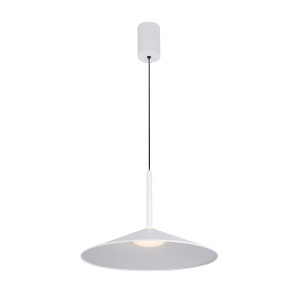 Lustra Alb LED 1 bec Sardena