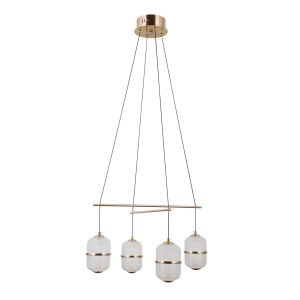 Lustra Auriu LED 4 becuri Alani
