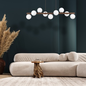 Lustra Bej 9xG9 ESTERA 10273TK - Img 2