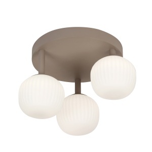 Lustra Bej LED 3 becuri Montes