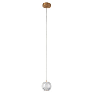 Lustra Brillant 1 Auriu LED CCT