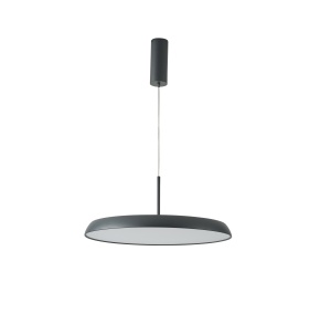 Lustra CLARA PENDANT 60 LED CCT Dimabil Negru