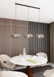 Lustra COCO 3 Negru Grafit - Img 2