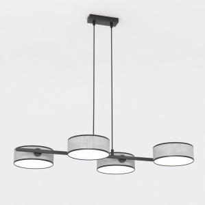 Lustra DRUMZ 4 Gri