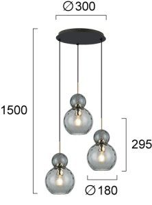 Lustra E27 Firenze 4294500 - Img 2