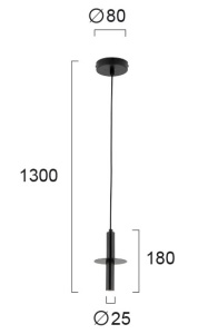 Lustra LED 3000K Duct 3099500 - Img 2