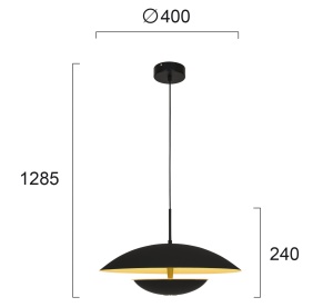 Lustra LED 3000K Monica 4242200 - Img 3