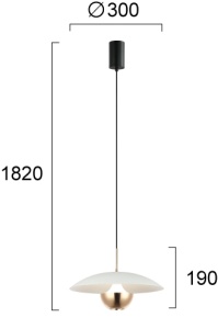 Lustra LED 3000K Valia 4292301 - Img 3