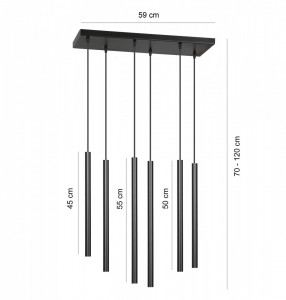 Lustra neagra, Lustra suspendata neagra, Lustra cu pendule, Lustra metal neagra, Lustra metal, Lustra moderna neagra, Lustra living, Lustra living neagra, Lustra moderna, Lustra dormitor, Lustra dormitor neagra, Lustra bucatarie, Lustra din metal, Lustra 