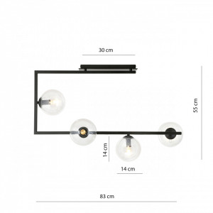 Lustra neagra, Lustra suspendata neagra, Lustra cu pendule, Lustra metal neagra, Lustra metal, Lustra moderna neagra, Lustra living, Lustra living neagra, Lustra moderna, Lustra dormitor, Lustra dormitor neagra, Lustra bucatarie, Lustra din metal, Lustra 