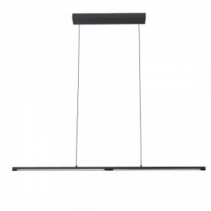 Lustra moderna neagra liniara cu led minimalista Torch