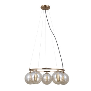 Lustra Molite Auriu 5 x G9 - Img 2