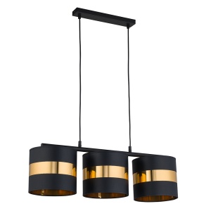 Lustra Negru 3xE27 PARIS 4380TK