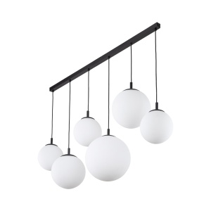 Lustra Negru 6xE27 ESME 4792TK - Img 4