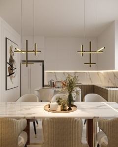 Lustra SOHO P0546 LED Negru - Img 4