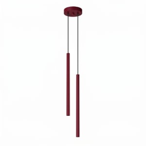 Lustră suspendată PASTELO 2 burgundy