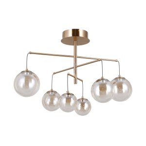 Lustra Velada Auriu 6 x LED