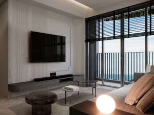 Panou liniar de interior poliuretan RIFLAJ FLOW dimensiuni 240x18.5x2000mm - Img 3