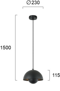 Pendul E27 Tulip 4283201 - Img 3