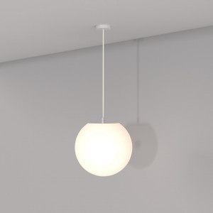Pendul alb, Pendul exterior, Pendul exterior alb, Iluminat exterior, Pendul masa exterior, Iluminat masa exterior, Iluminat terasa, Pendul exterior foisor, Pendul exterior masa, Pendul exterior terasa, Pendul modern