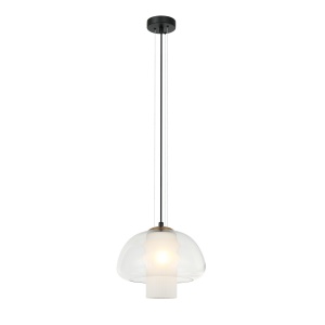 Pendul Feder Negru 1 x E27 - Img 2