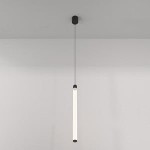 Pendul modern negru liniar cu led Maytoni Ray 3000k M