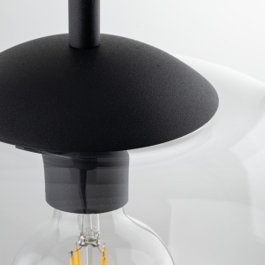 Pendul Negru 1xE27 VIBE 4817TK - Img 3