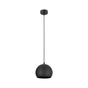 Pendul Negru 1xE27 ZOE 10167TK