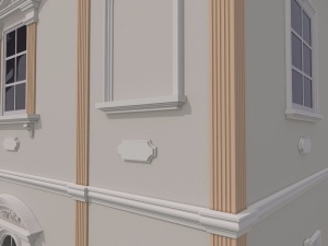 Pilastru de exterior FP502-200 dimensiuni 200x30x2000mm - Img 1