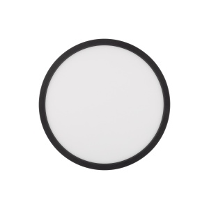Plafoniera/ Aplica perete Negru Alb 1xLED 24W AQUA 6901TK - Img 1