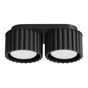 Plafonieră Aura 2 Negru Gx53 - Img 1
