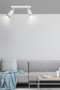 Plafoniera alba, Plafoniera alba metal, Plafoniera din metal, Plafoniera hol, Plafoniera dormitor, Plafoniera bucatarie, Aplica tavan, Aplica tavan alba, Aplica tavan metal