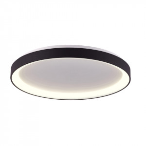 Plafoniera moderna neagra rotunda din metal Vico d78