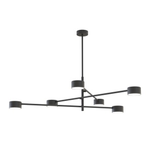 Plafoniera NATSU 6 Negru - Img 2