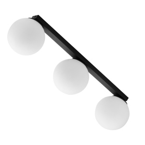 Plafoniera Negru 3xE27 MAXI 3479TK - Img 2