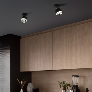 Plafoniera Negru Chrome 1xGU10 ALTEA 6517TK - Img 2