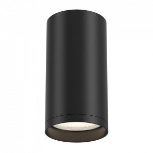 spot aplicat, spot negru, spot 10cm, spot modern, spoturi negre, spoturi aplicate, spot bec GU10, spot negru minimalist, spot negru diamentru 5cm, spot negru aplicat
