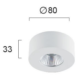 Spot aplicat LED 3000K Fani 4183400 - Img 2