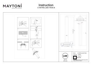 Spot incastrat C140TRS-L300-7W3K-B - Focus T - Img 2