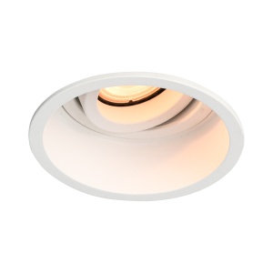 Spot incastrat Gralte Alb 1xGU10