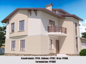 Termosistem decorativ FPTD02 dimensiuni 500x40x2000mm - Img 3