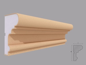 Ancadrament fereastra exterior FP123 dimensiuni 135x81x2000mm - Img 1