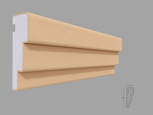 Ancadrament fereastra exterior FP134 dimensiuni 135x45x2000mm - Img 1