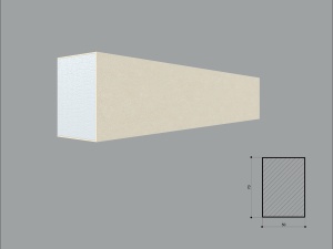 Ancadrament fereastra exterior FP144 dimensiuni 70x50x2000mm - Img 1